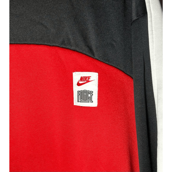 Nike Therma FIT Pullover Training Hoodie Men's Red Black DQ5836 657 Sz 2XL - Picture 3 of 9